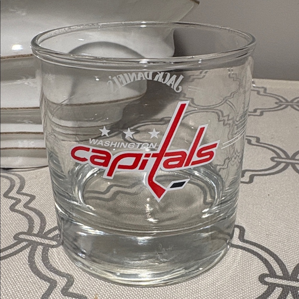 NWOT- Jack Daniels-Washington Capitals tumbler